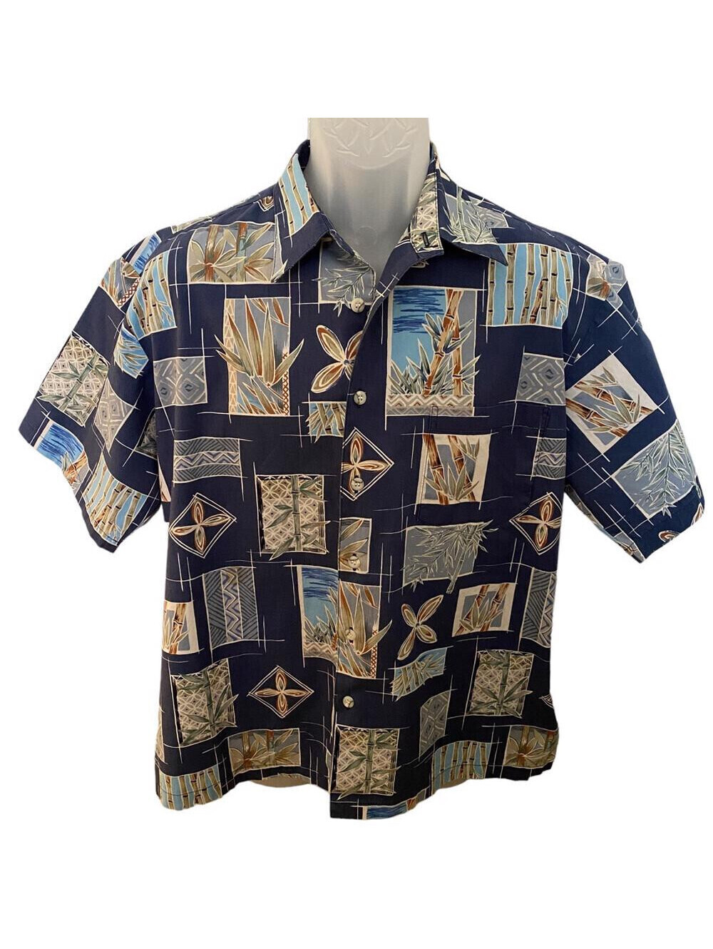 COOKE STREET Aloha Hawaiian Themed Shirt Men M Medium